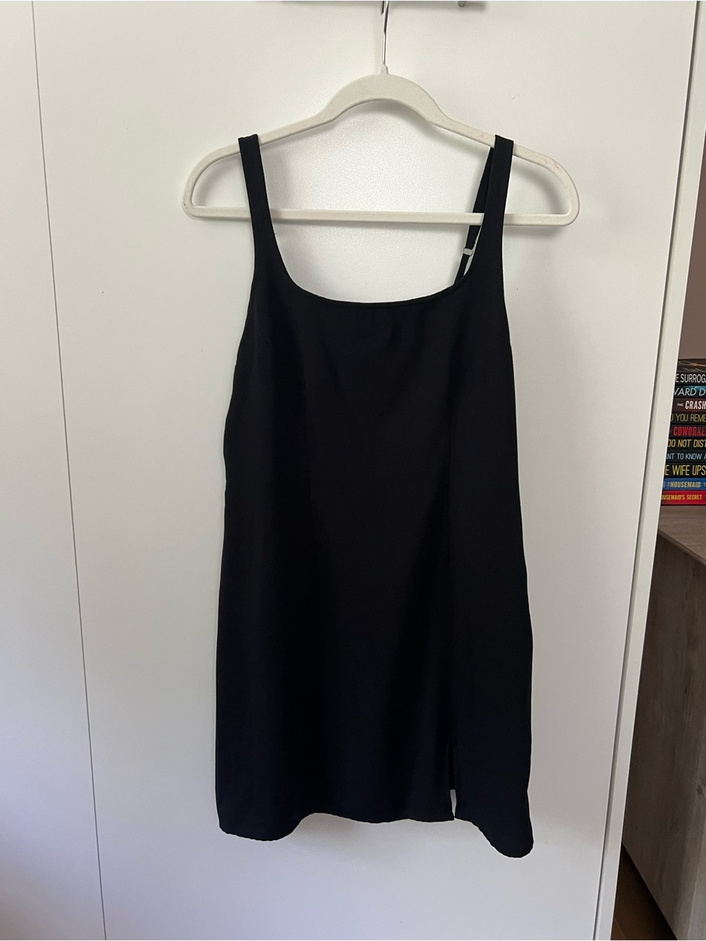 Hollister Black Mini Slip Dress